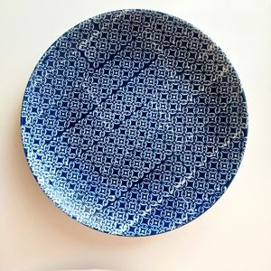 Blue Absolument Maison Dessert Plate